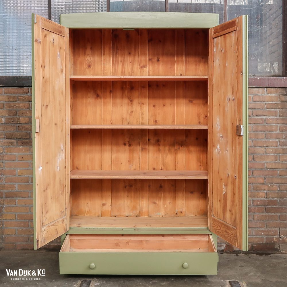 Brocante linnenkast - Afbeelding 3