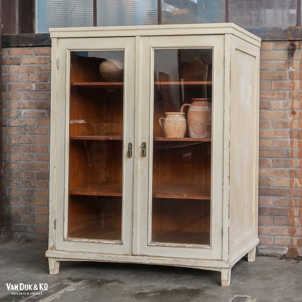 Brocante vitrinekastje - Afbeelding 2