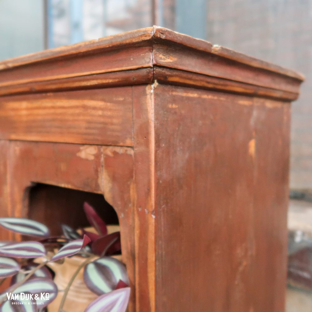Bruine brocante buffetkast - Afbeelding 6
