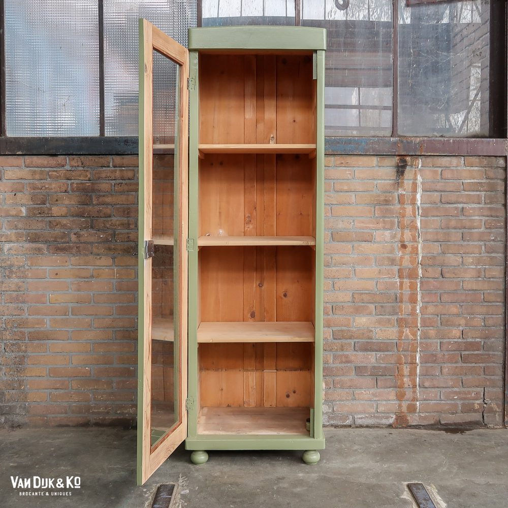Eendeurs vitrinekast - Afbeelding 3