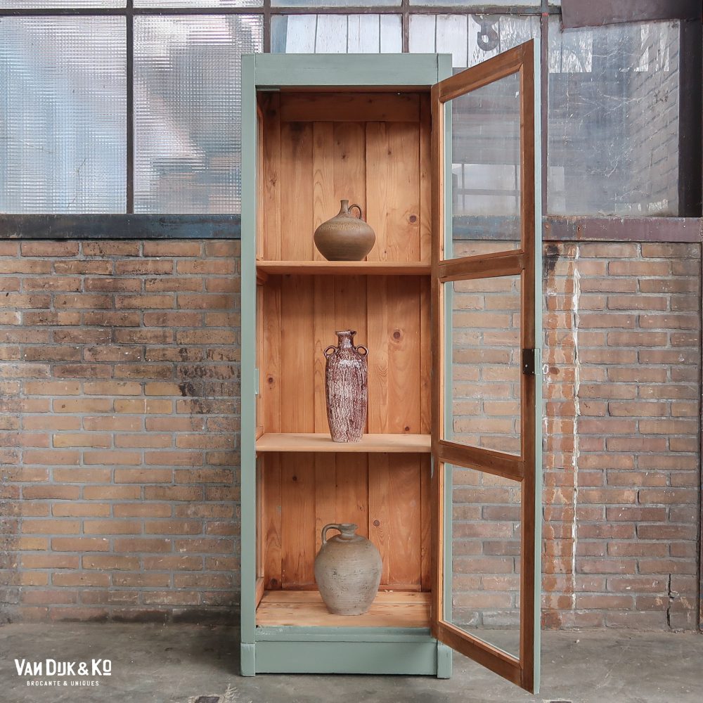 Eendeurs vitrinekast - Afbeelding 3
