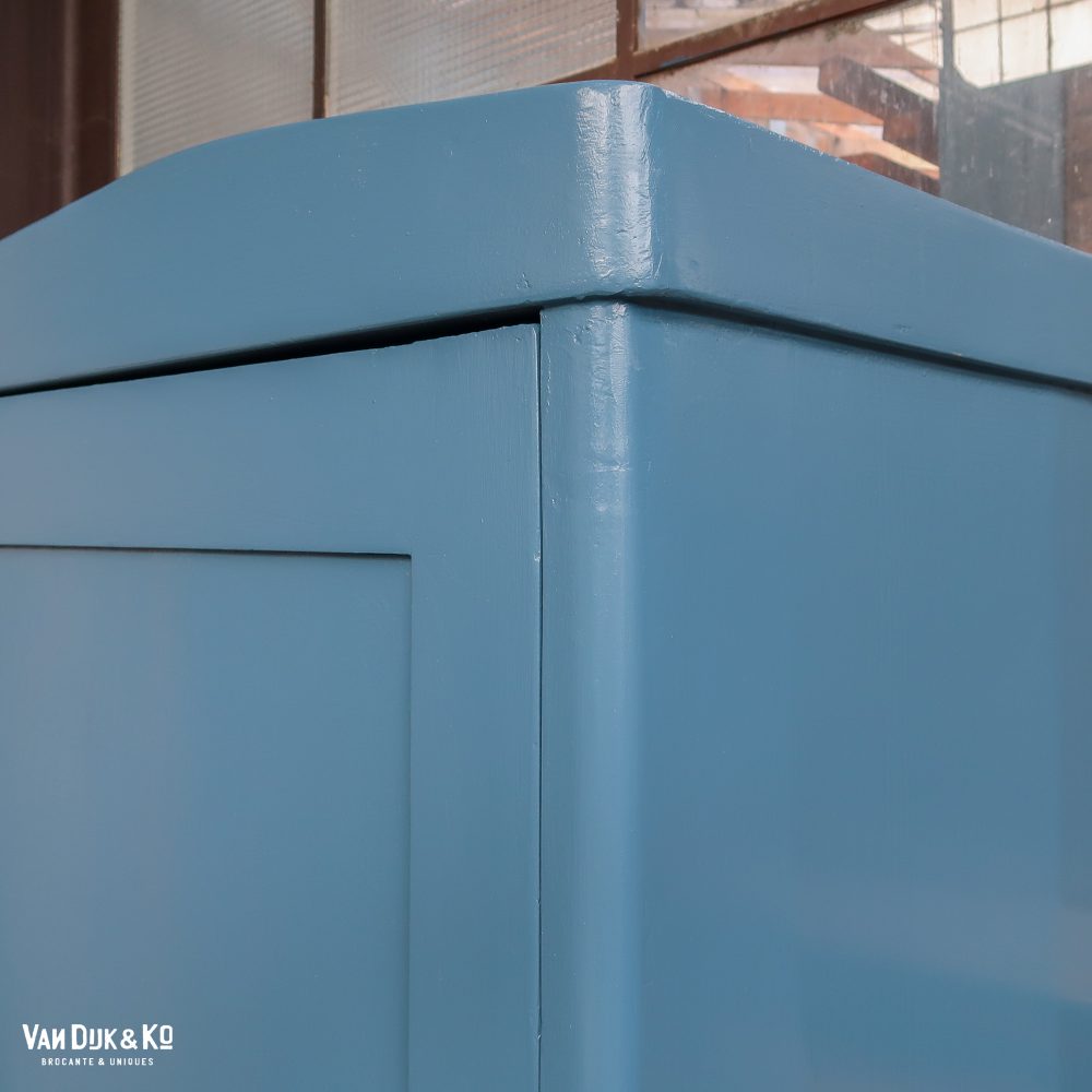 Blauwe eendeurs linnenkast - Afbeelding 5