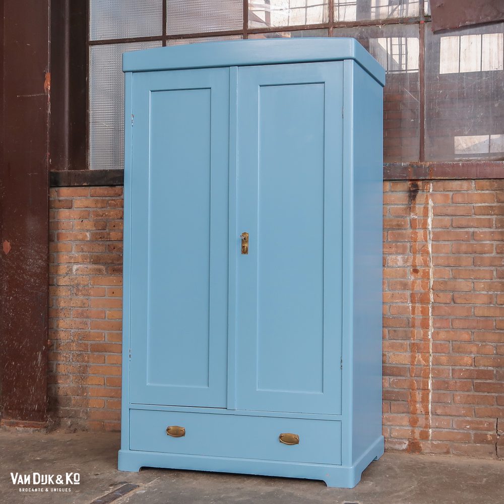 Blauwe linnenkast - Afbeelding 2