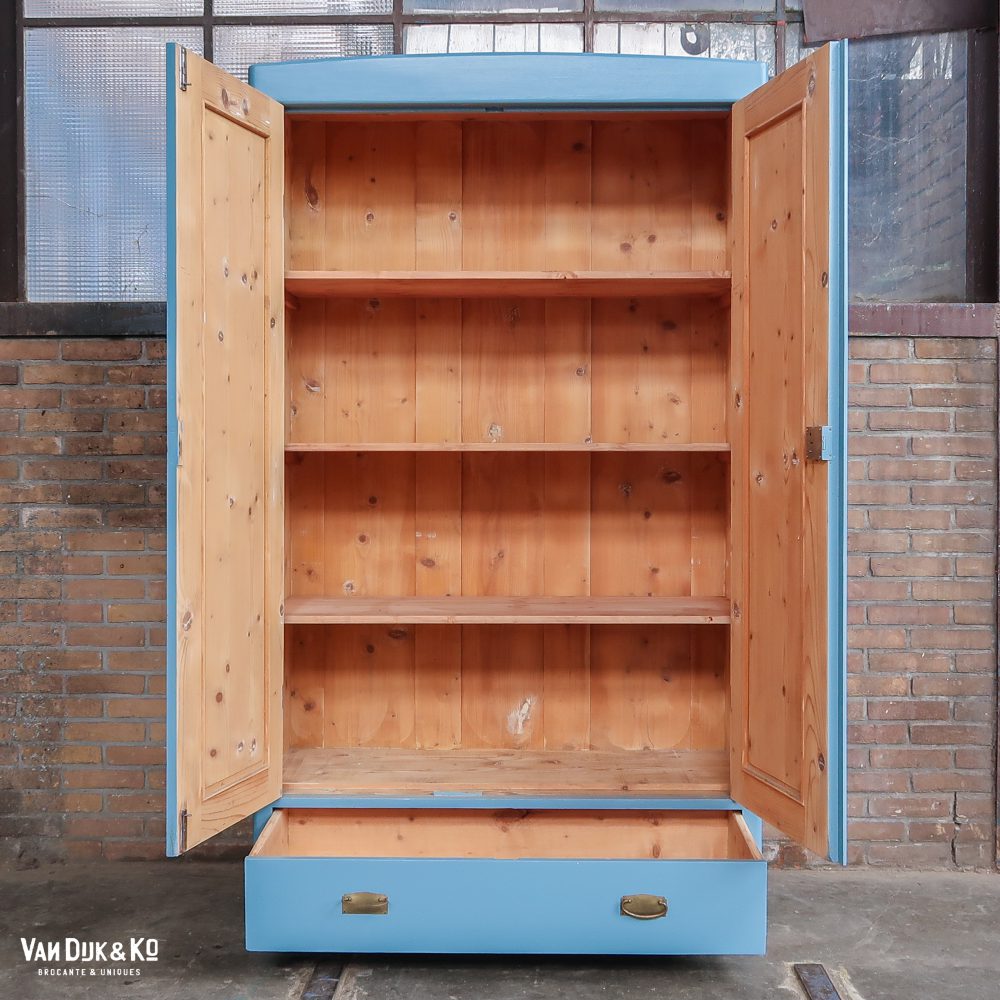 Blauwe linnenkast - Afbeelding 3