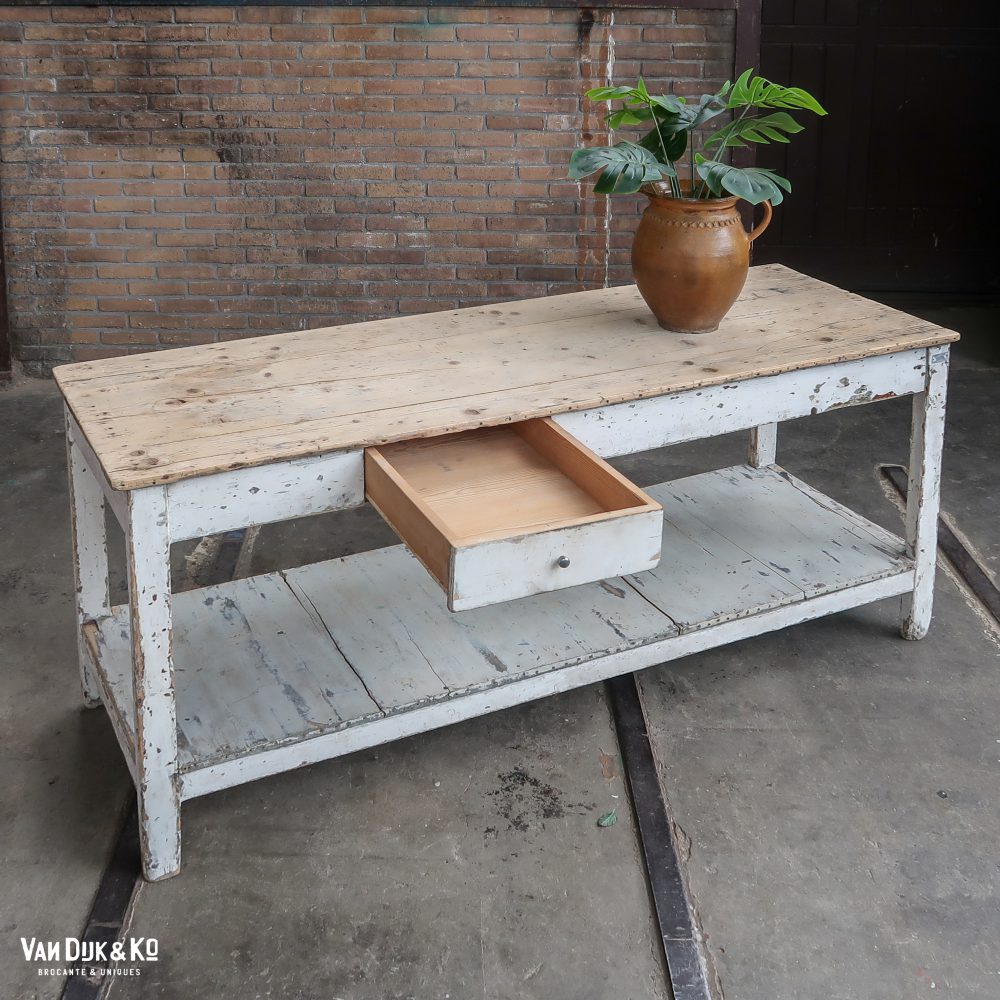 Brocante werktafel - Afbeelding 2
