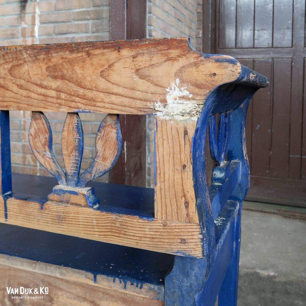 Handbeschilderde Hongaarse bank - Afbeelding 17