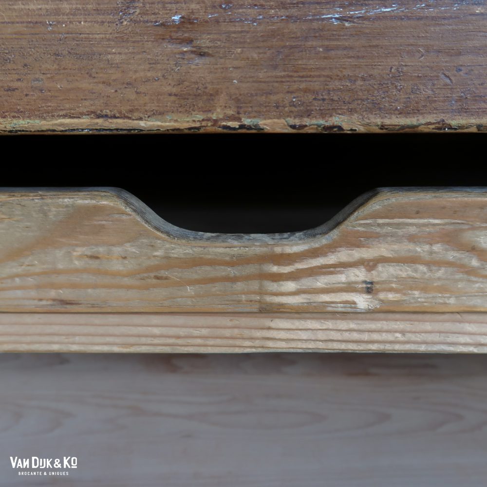 Brocante tekenkast/buffetkast - Afbeelding 9