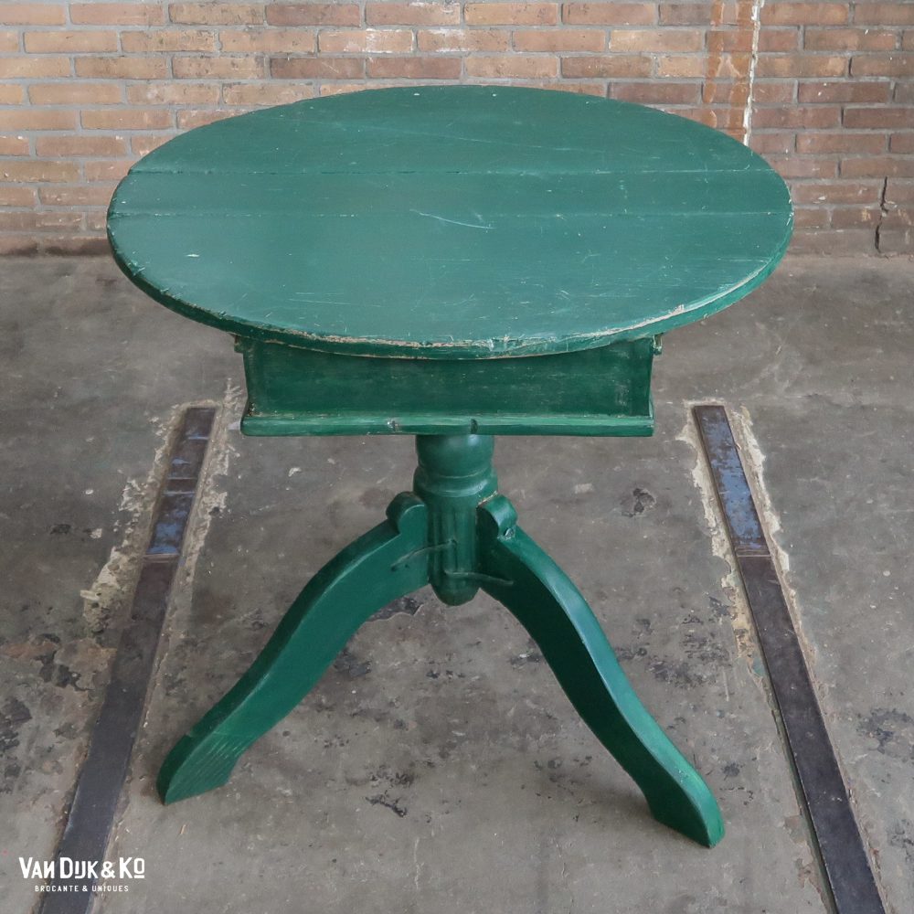 Brocante ronde tafel - Afbeelding 2