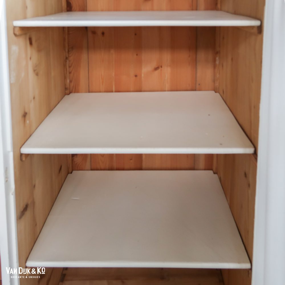 Driedeurs brocante kast - Afbeelding 4