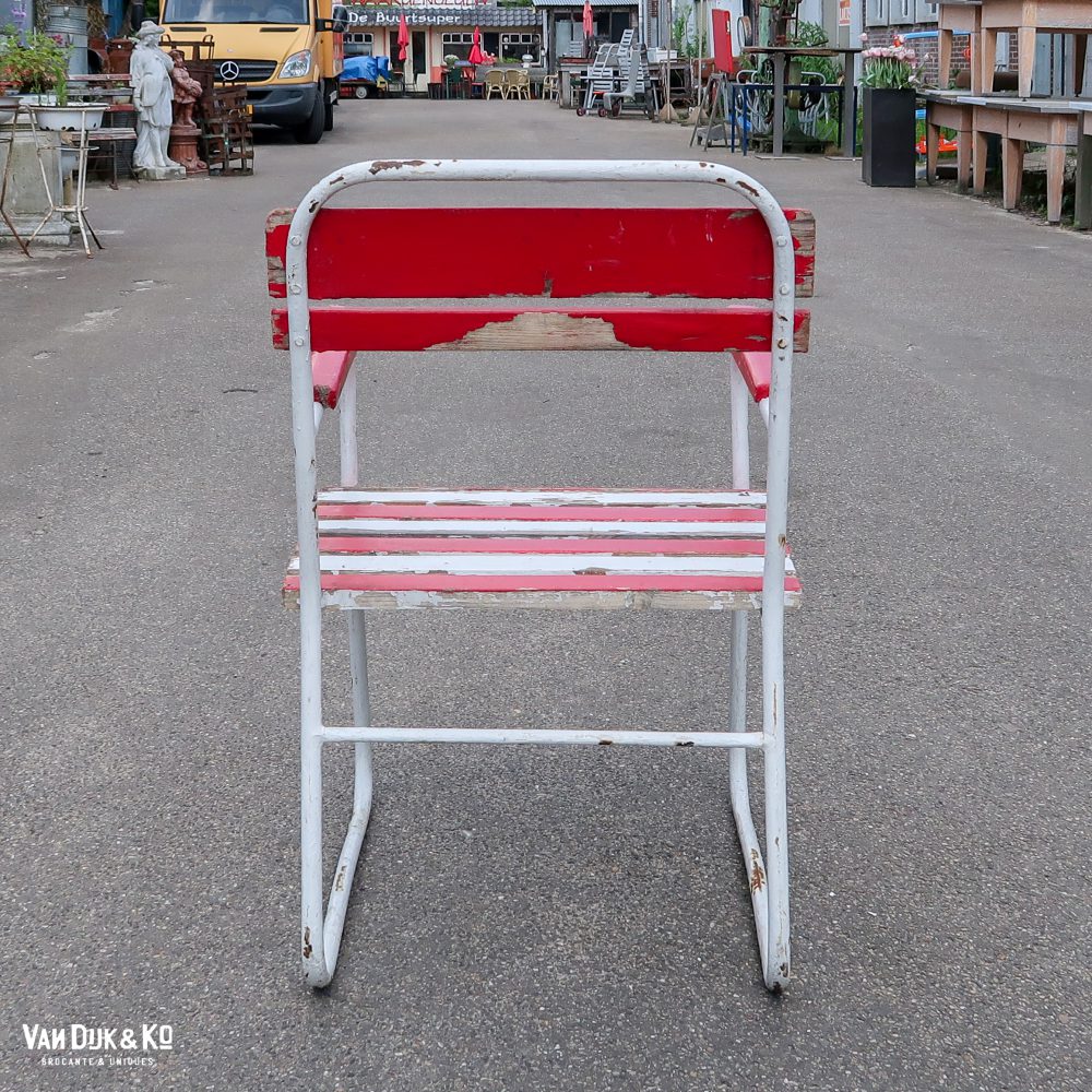 Brocante tuinstoel - Afbeelding 4
