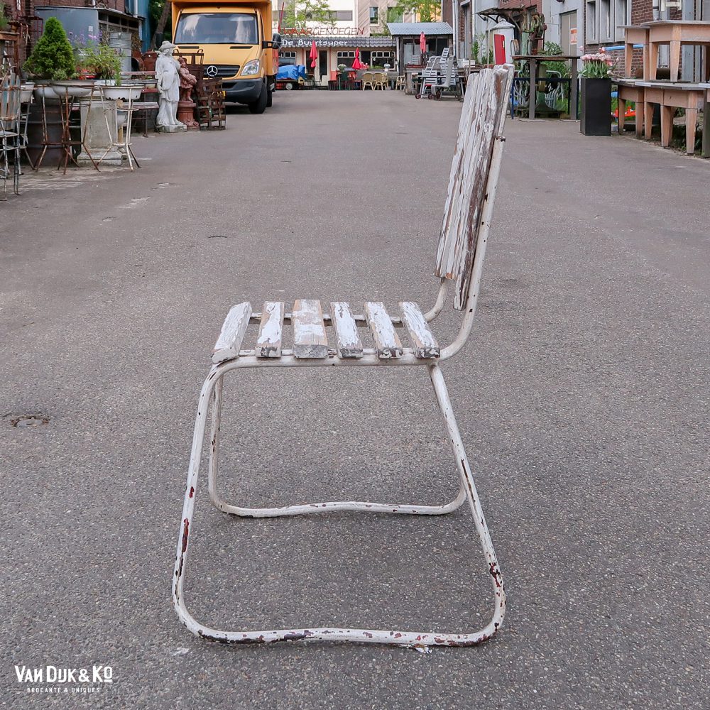 Brocante tuinstoel - Afbeelding 4