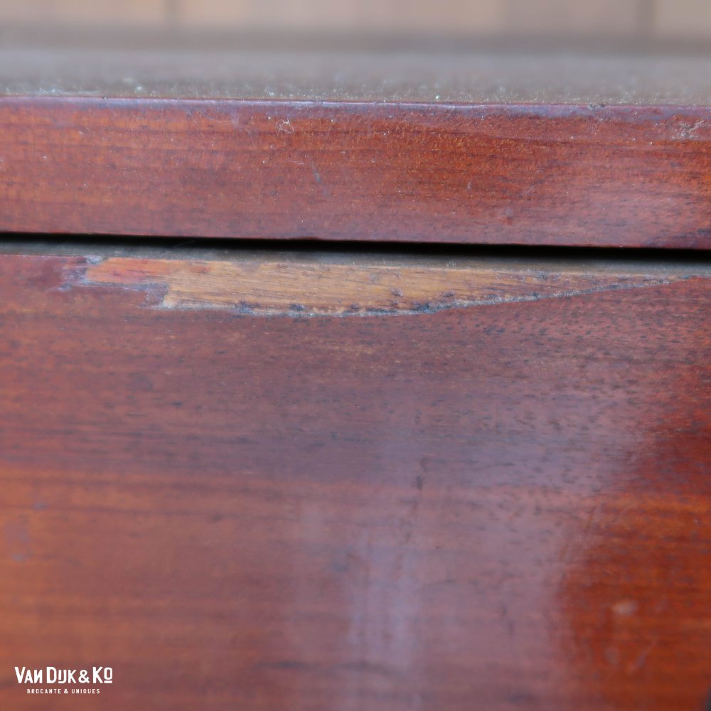 Brocante vitrinekast - demontabel - Afbeelding 13