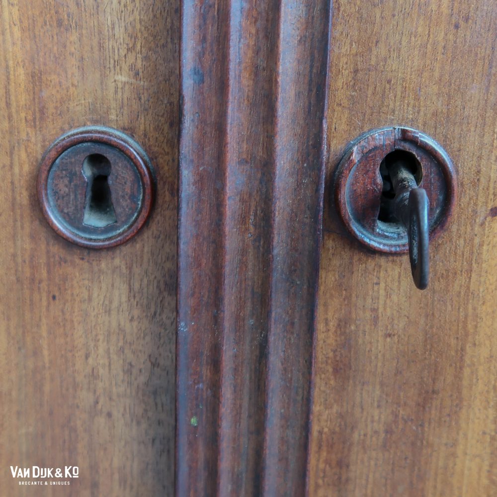 Brocante vitrinekast - demontabel - Afbeelding 11