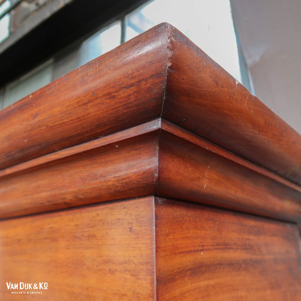 Brocante vitrinekast - demontabel - Afbeelding 5