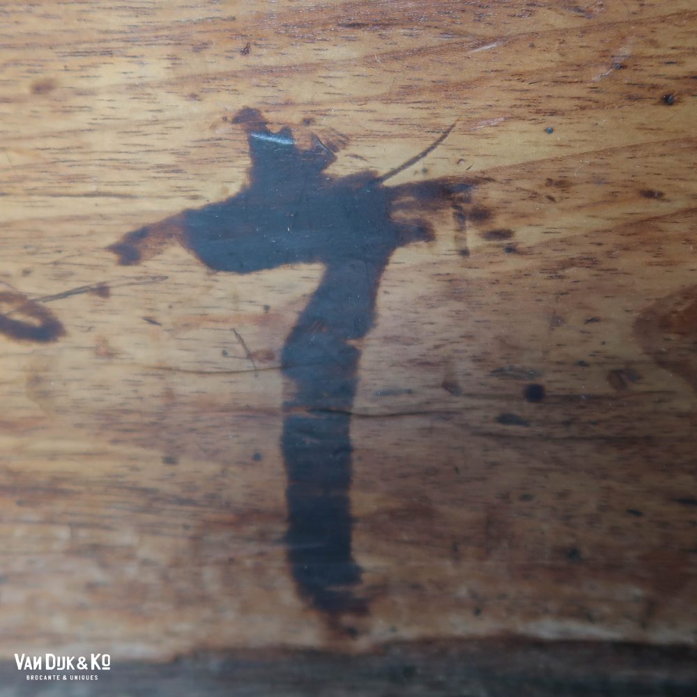 Brocante vitrinekast - demontabel - Afbeelding 10