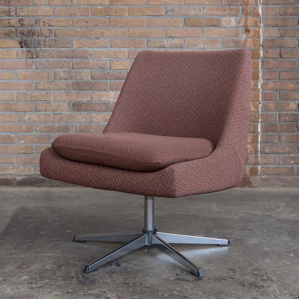 Vintage draaifauteuil - Veb Metallwaren Naumburg