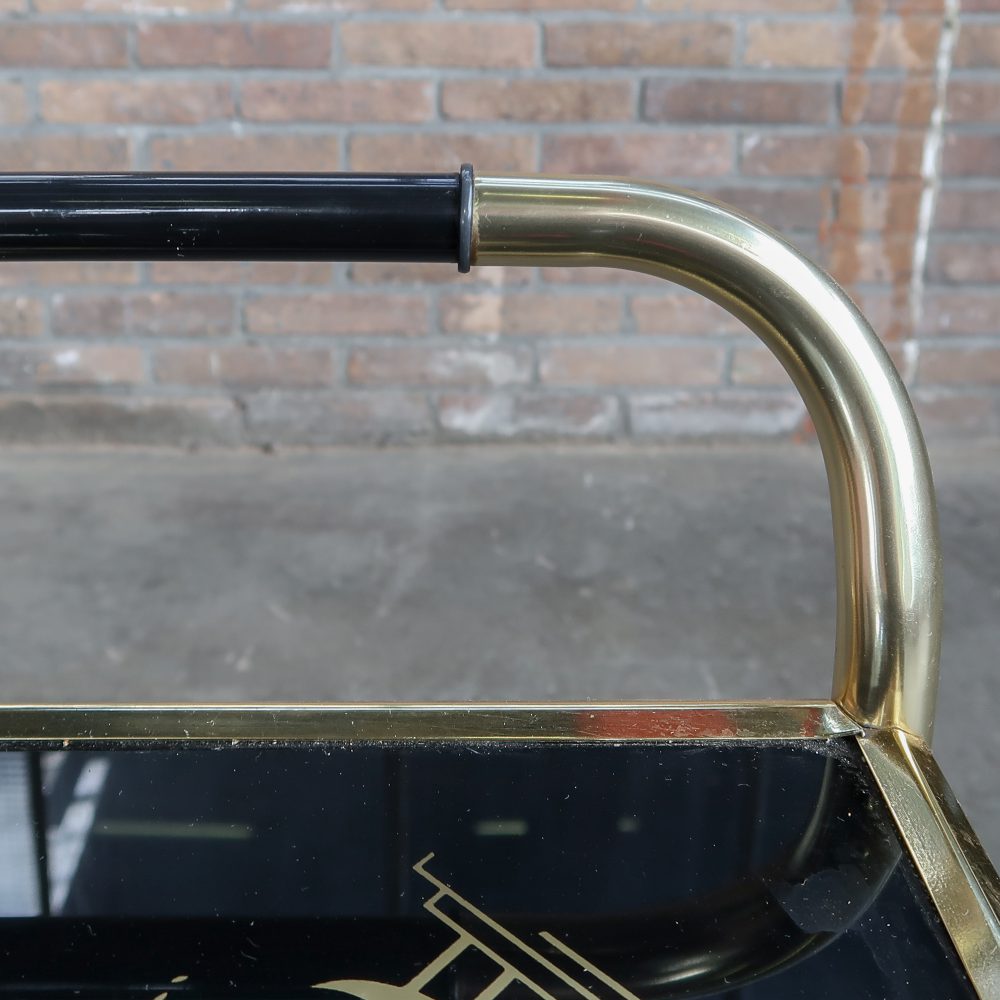 Vintage serveerwagen - Mid Century - Afbeelding 7