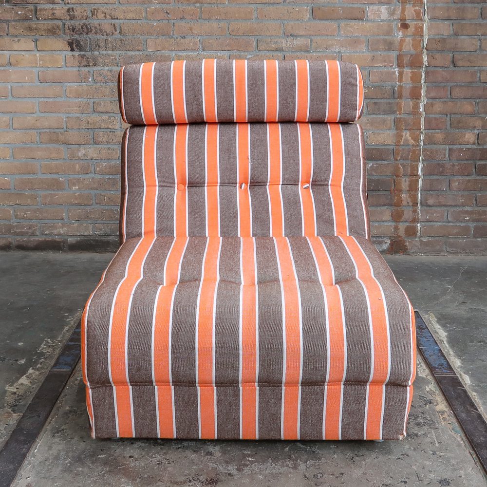 Vintage fauteuil - slaapstoel - Afbeelding 2