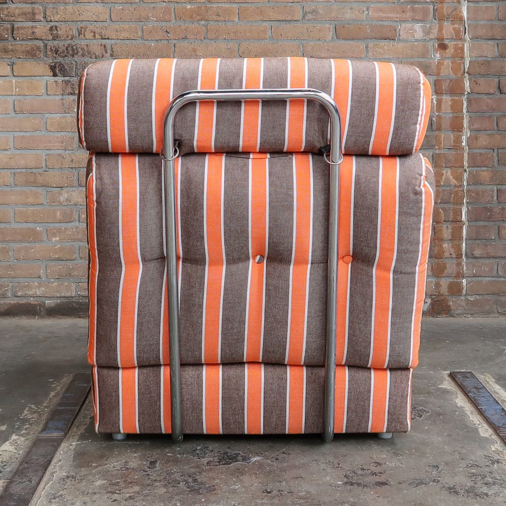 Vintage fauteuil - slaapstoel - Afbeelding 4