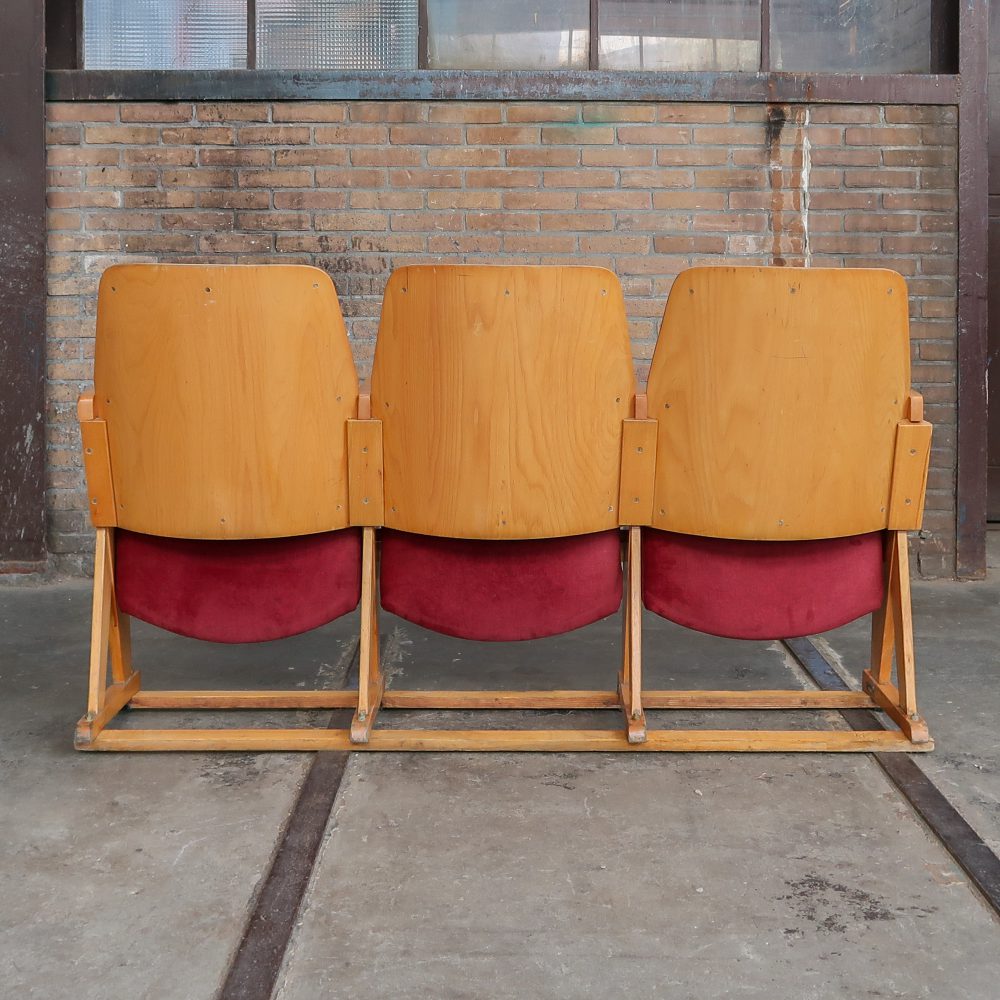 Vintage bioscoopstoelen - Afbeelding 12