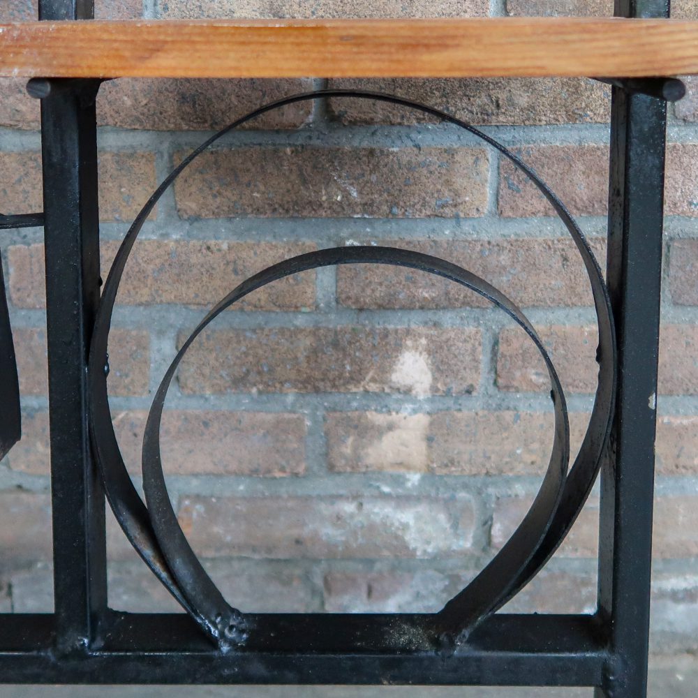 Vintage kamerscherm / roomdivider - Afbeelding 9