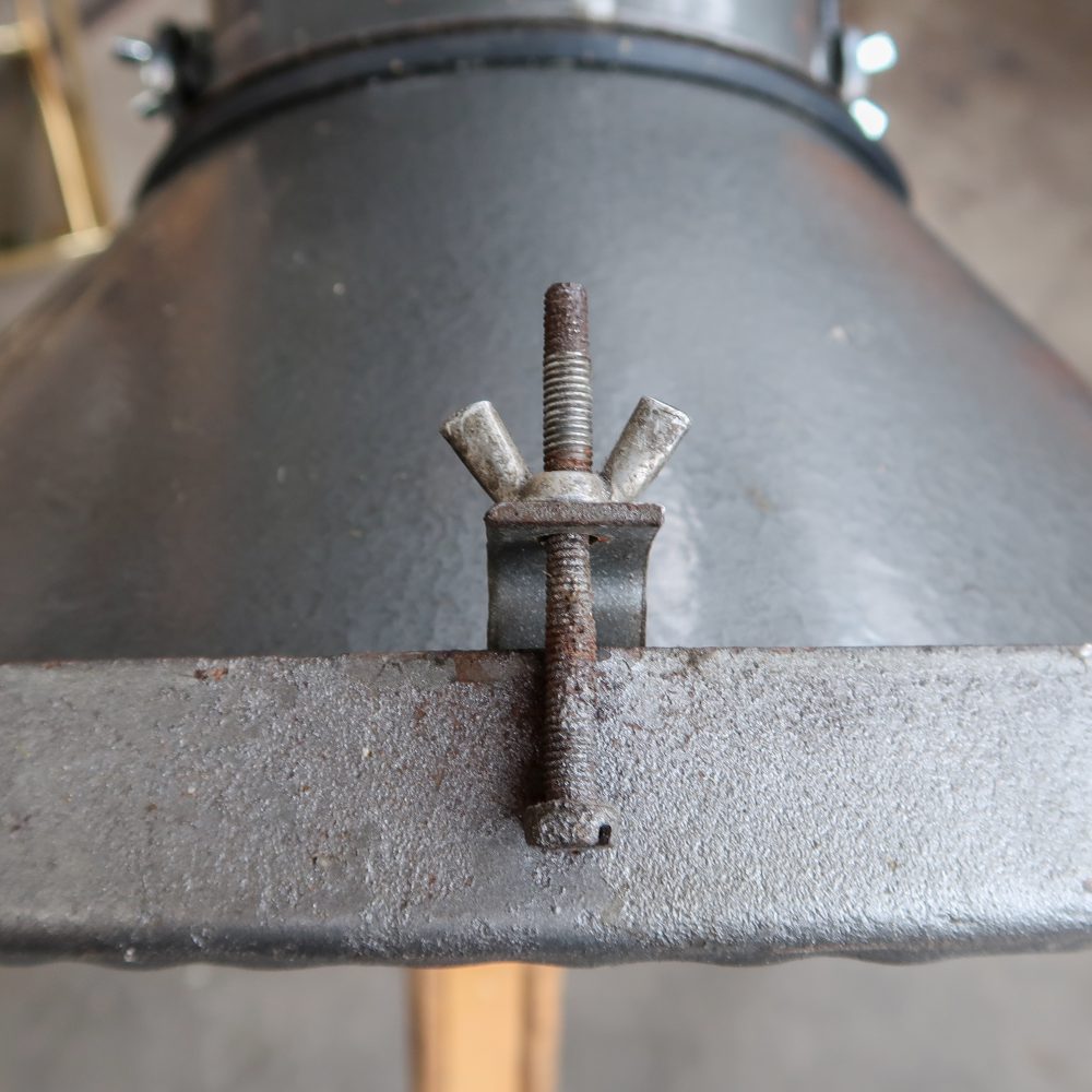Industriële vloerlamp - driepoot - Afbeelding 4