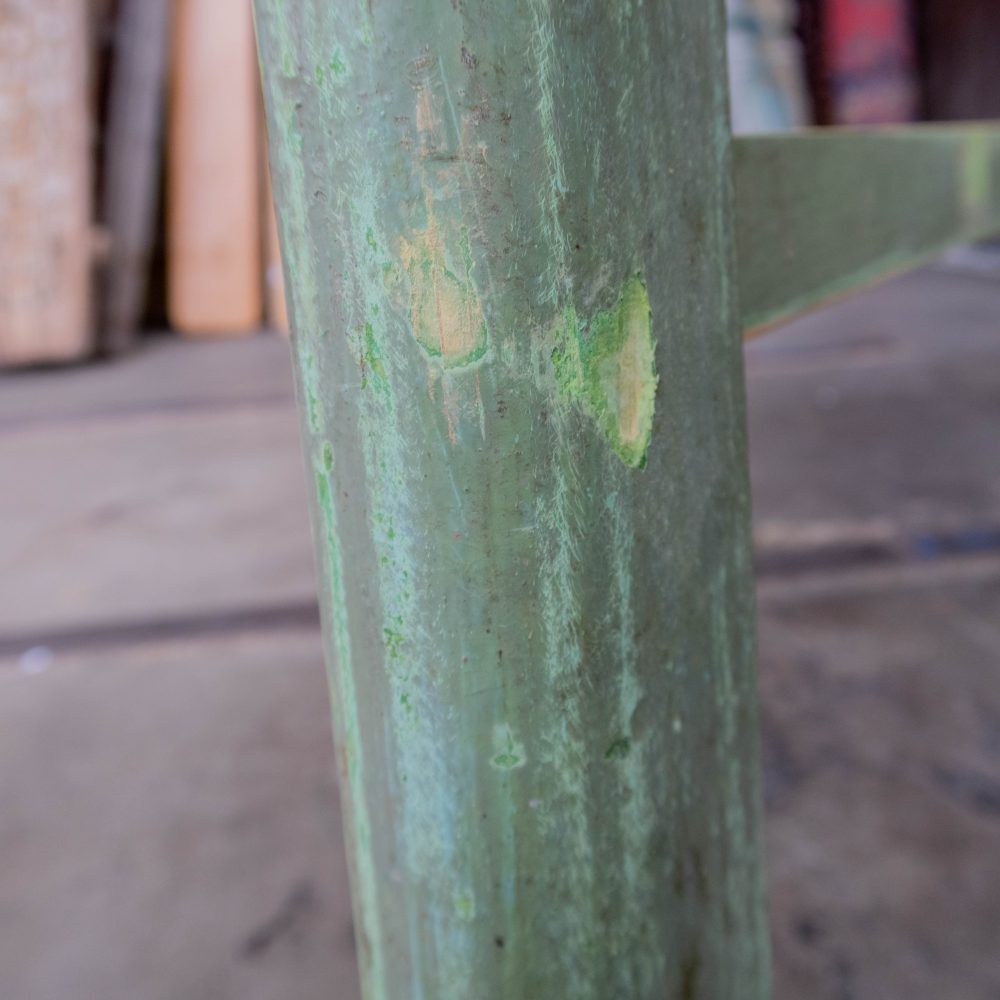 Groene brocante tafel - Afbeelding 7