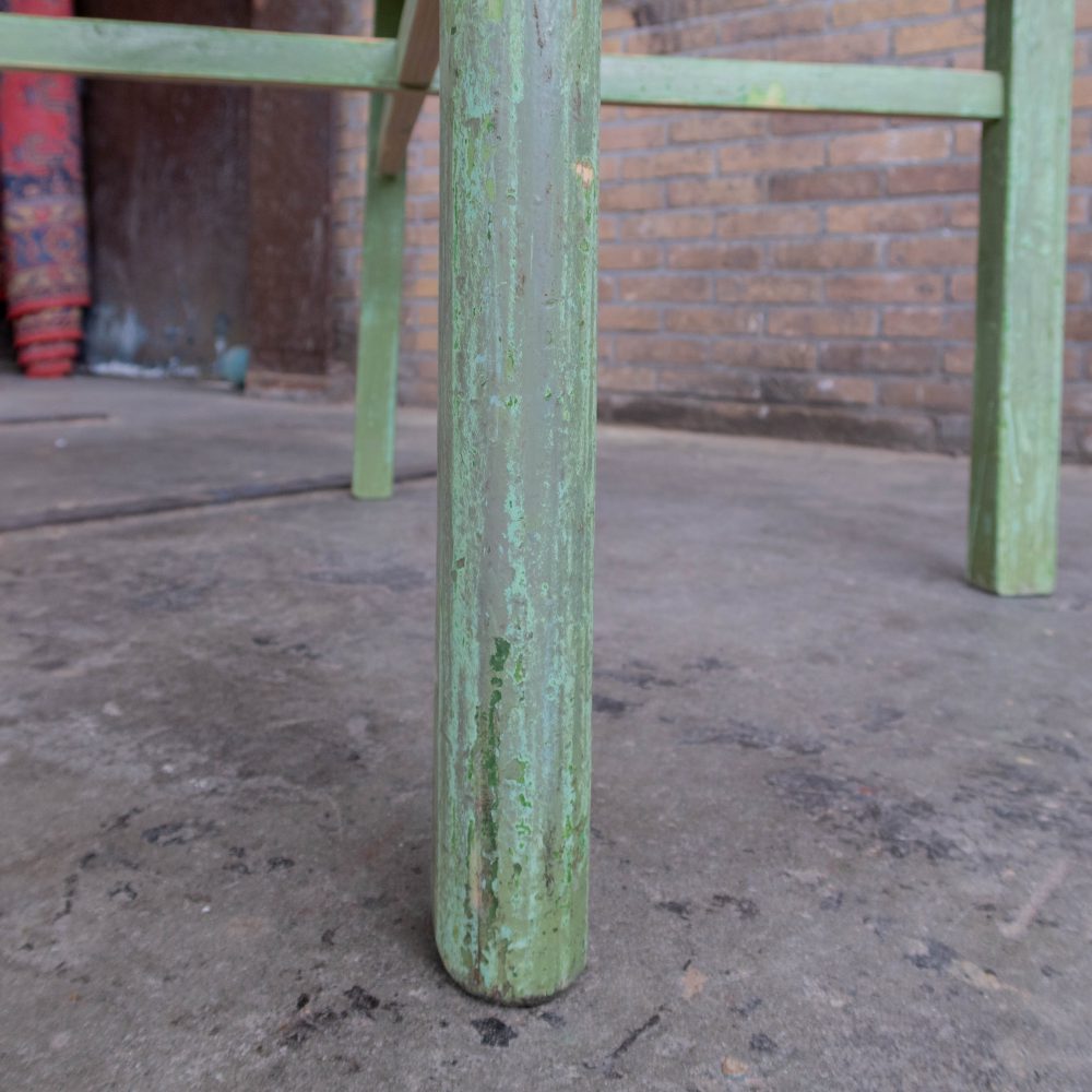 Groene brocante tafel - Afbeelding 8