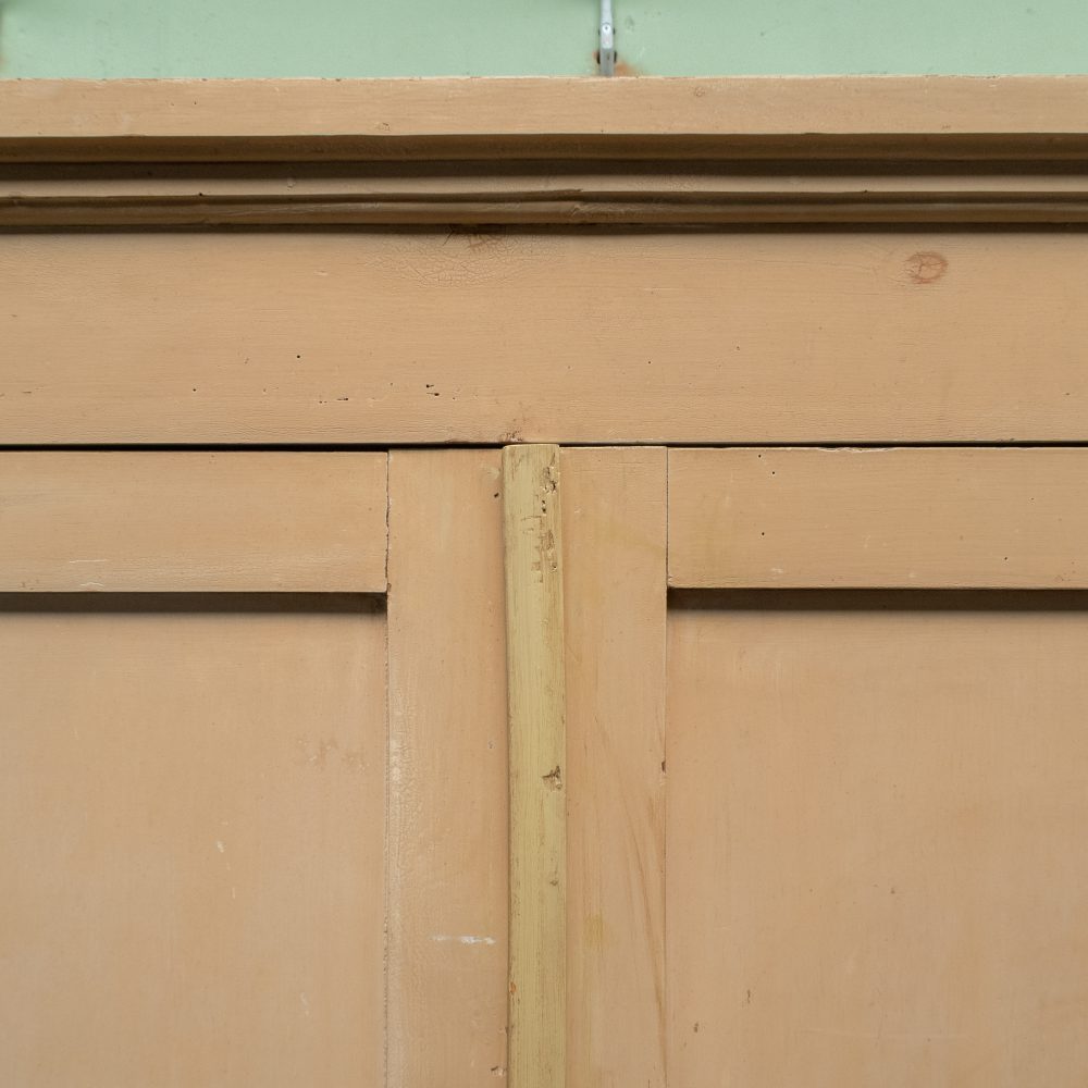 Brocante zesdeurs kledingkast - demontabel - Afbeelding 11