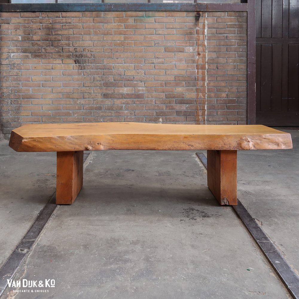 Vintage boomstam salontafel - Afbeelding 3