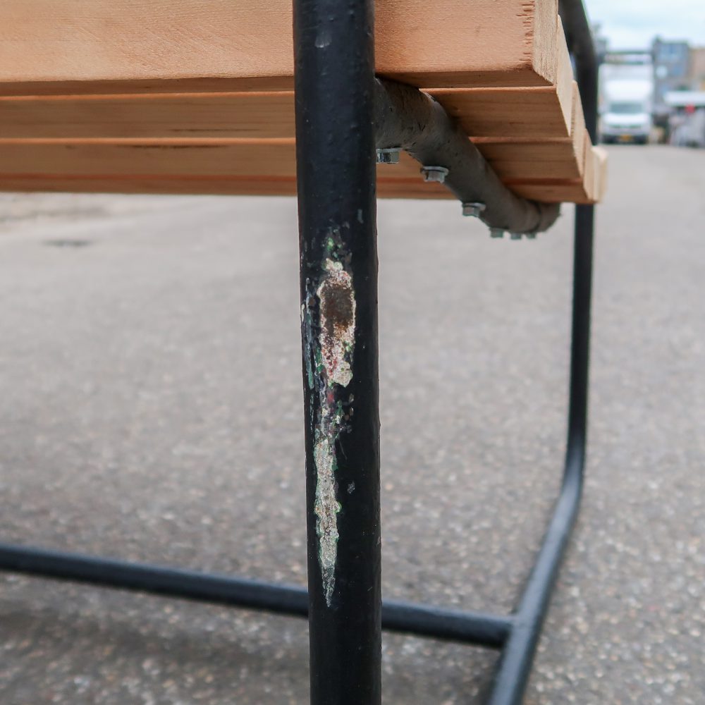 Brocante tuinbank - Afbeelding 8