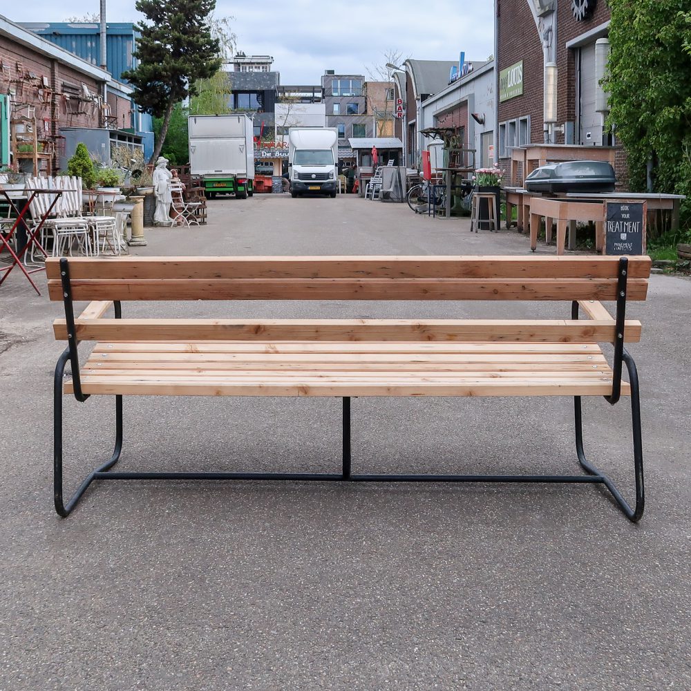Brocante tuinbank - Afbeelding 11