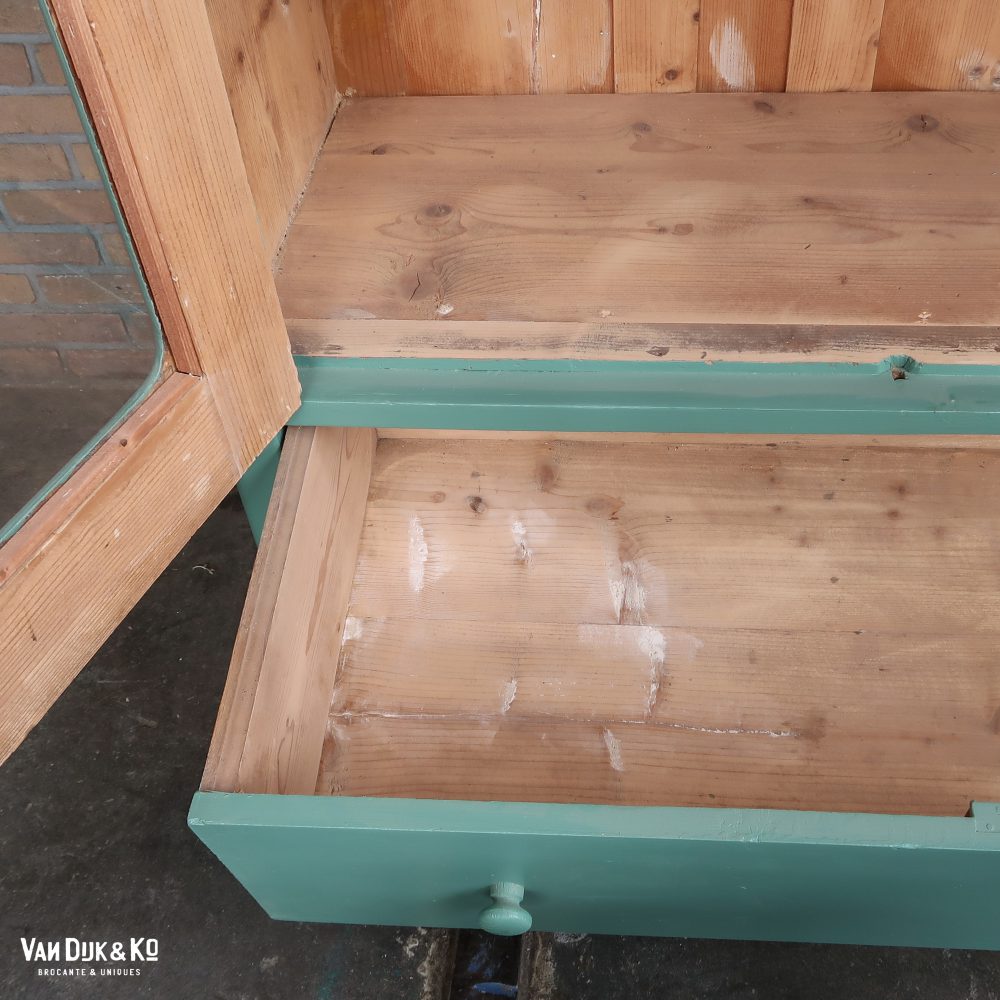 Brocante vitrinekast - Afbeelding 4