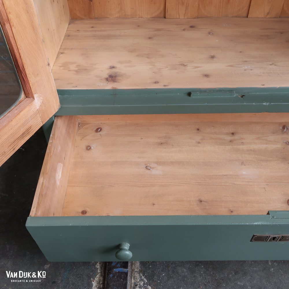 Brocante vitrinekast - Afbeelding 4