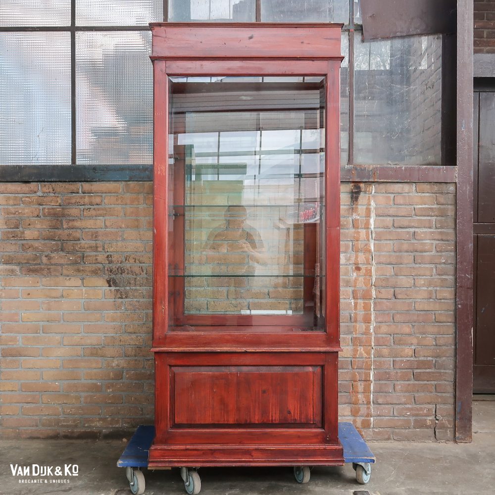 Antieke vitrinekast - Afbeelding 16