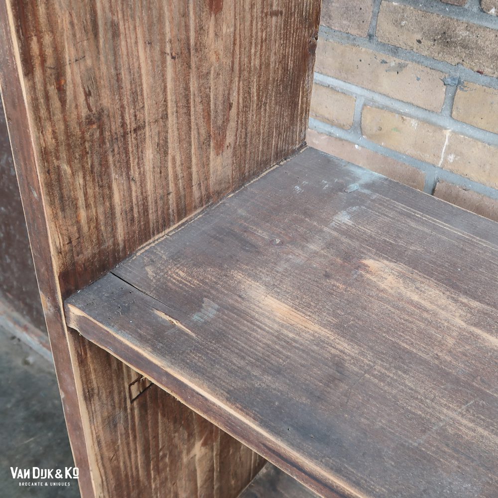 Groot brocante boekenrek - Afbeelding 3