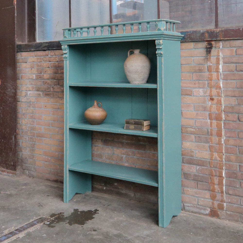 Brocante boekenkastje - Afbeelding 2