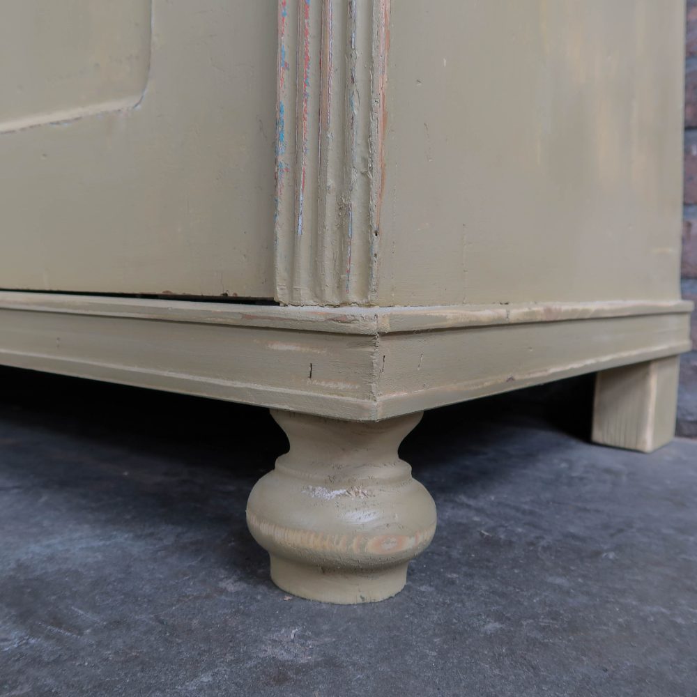 Brocante gele buffetkast – Bild 13