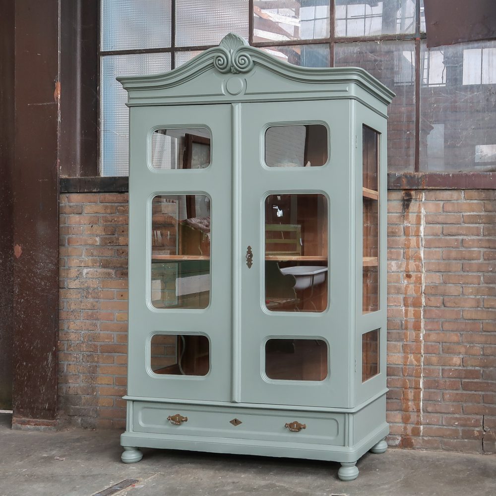 Brocante vitrinekast – Bild 2