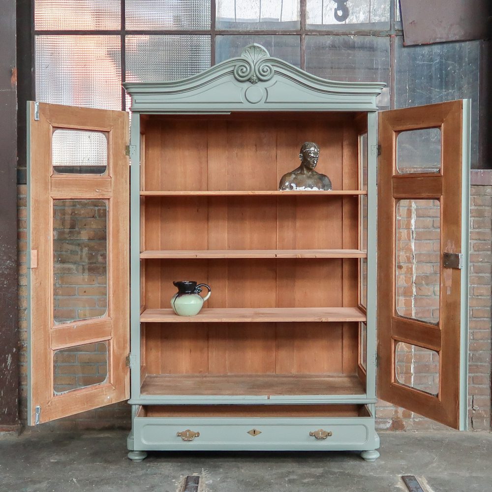 Brocante vitrinekast – Bild 3