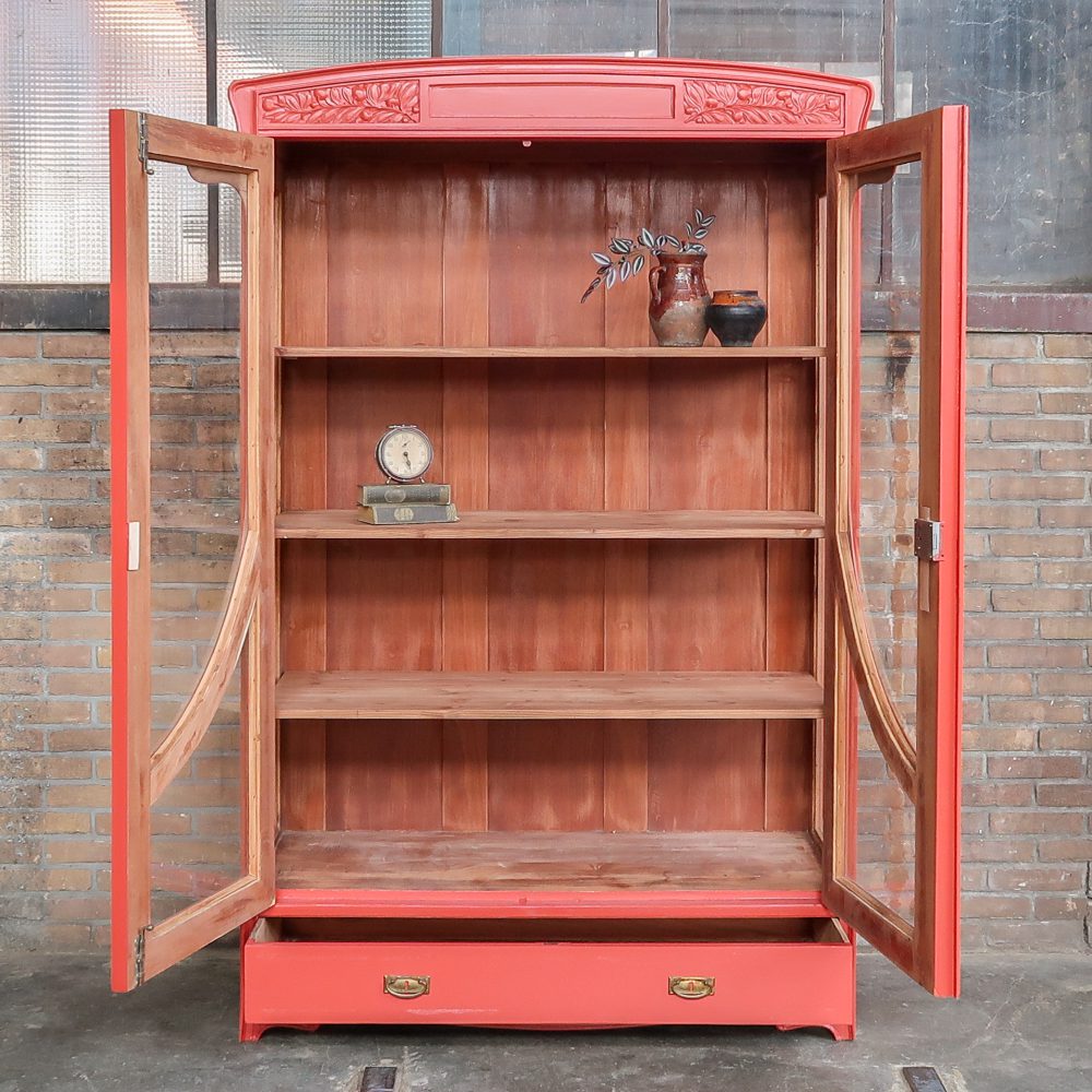 Brocante vitrinekast – Bild 3
