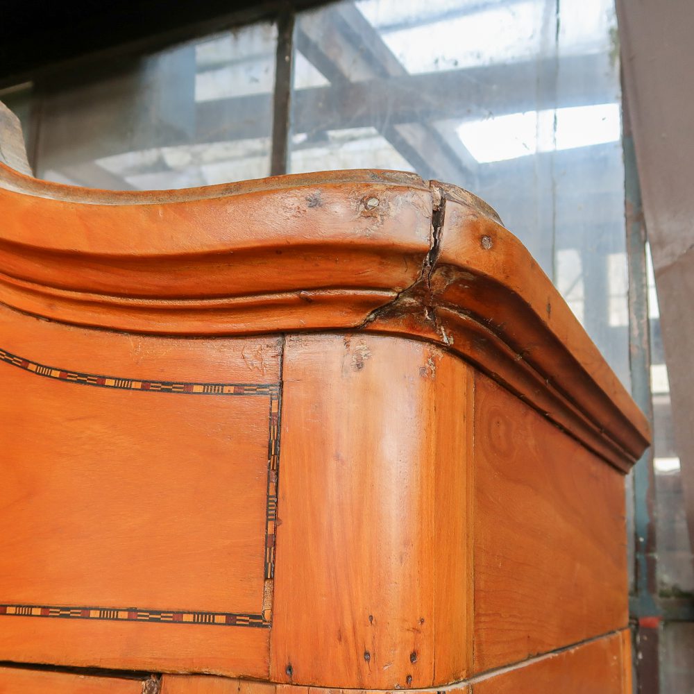 Brocante vitrinekast - demontabel - Afbeelding 8