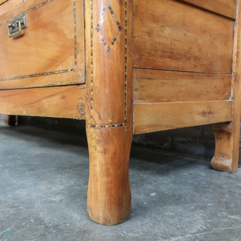 Brocante vitrinekast - demontabel - Afbeelding 14