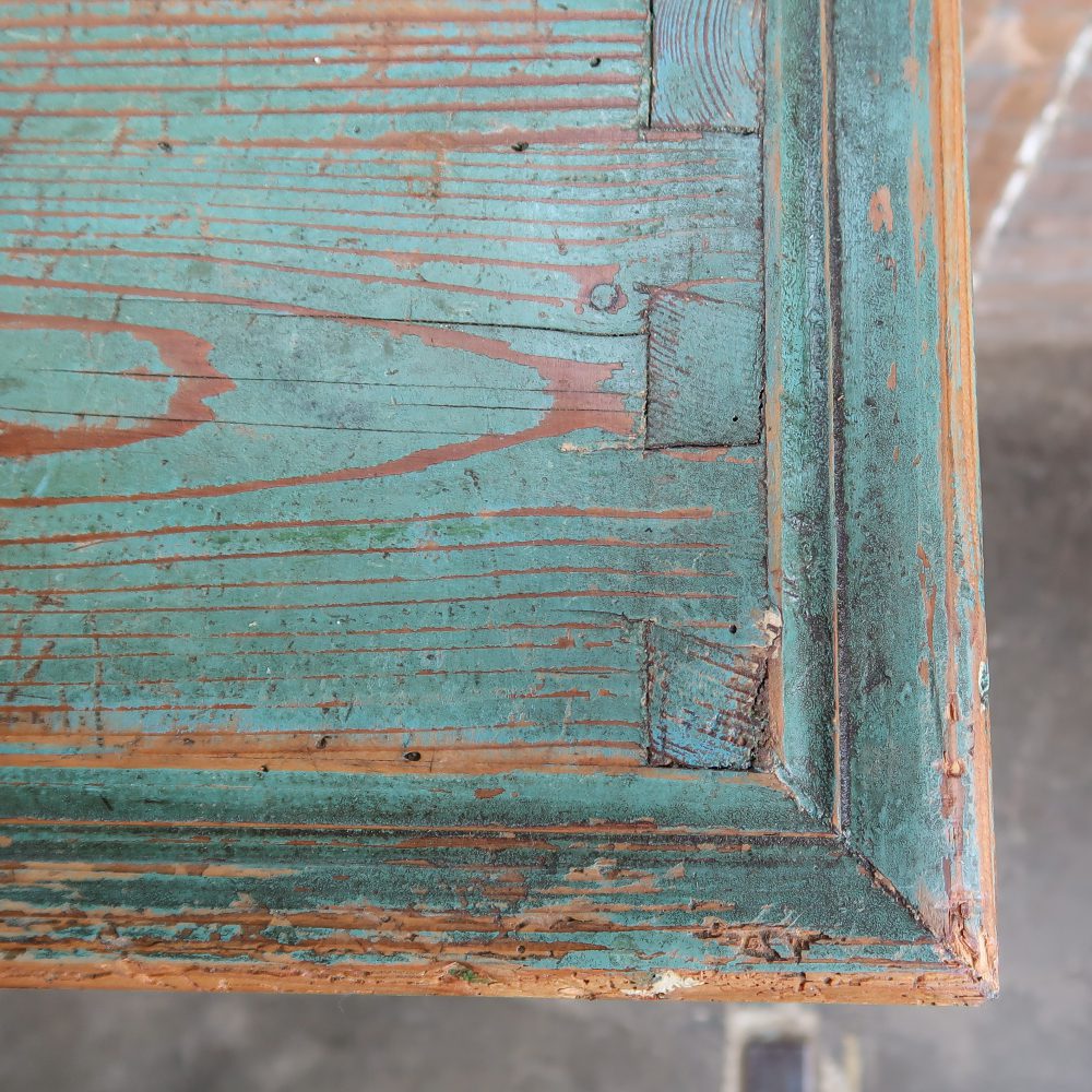 Brocante commode met print - Afbeelding 5