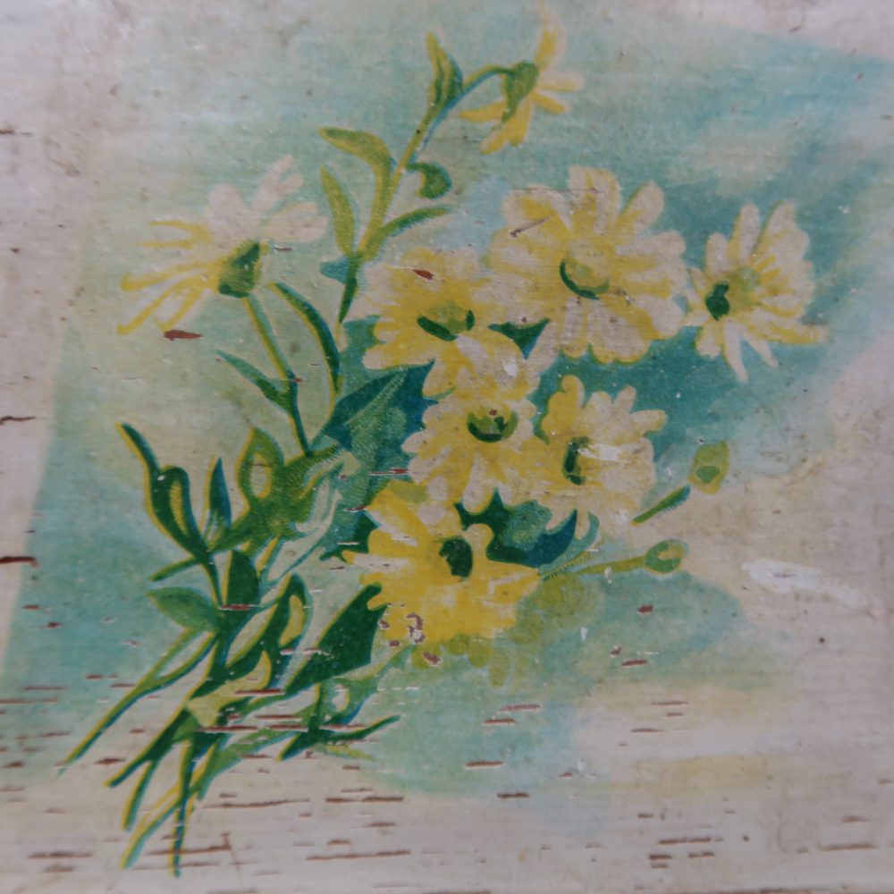 Brocante commode met print - Afbeelding 11