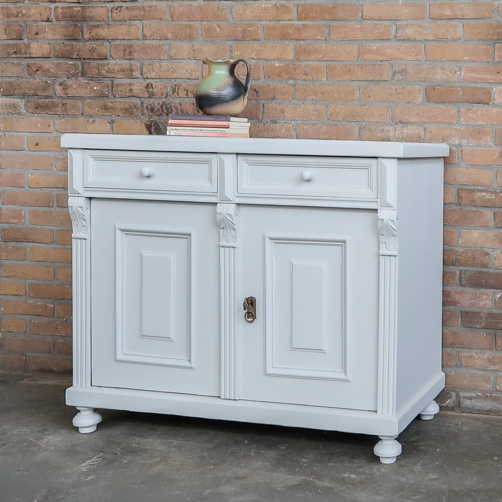 Brocante kleine commode - Afbeelding 2