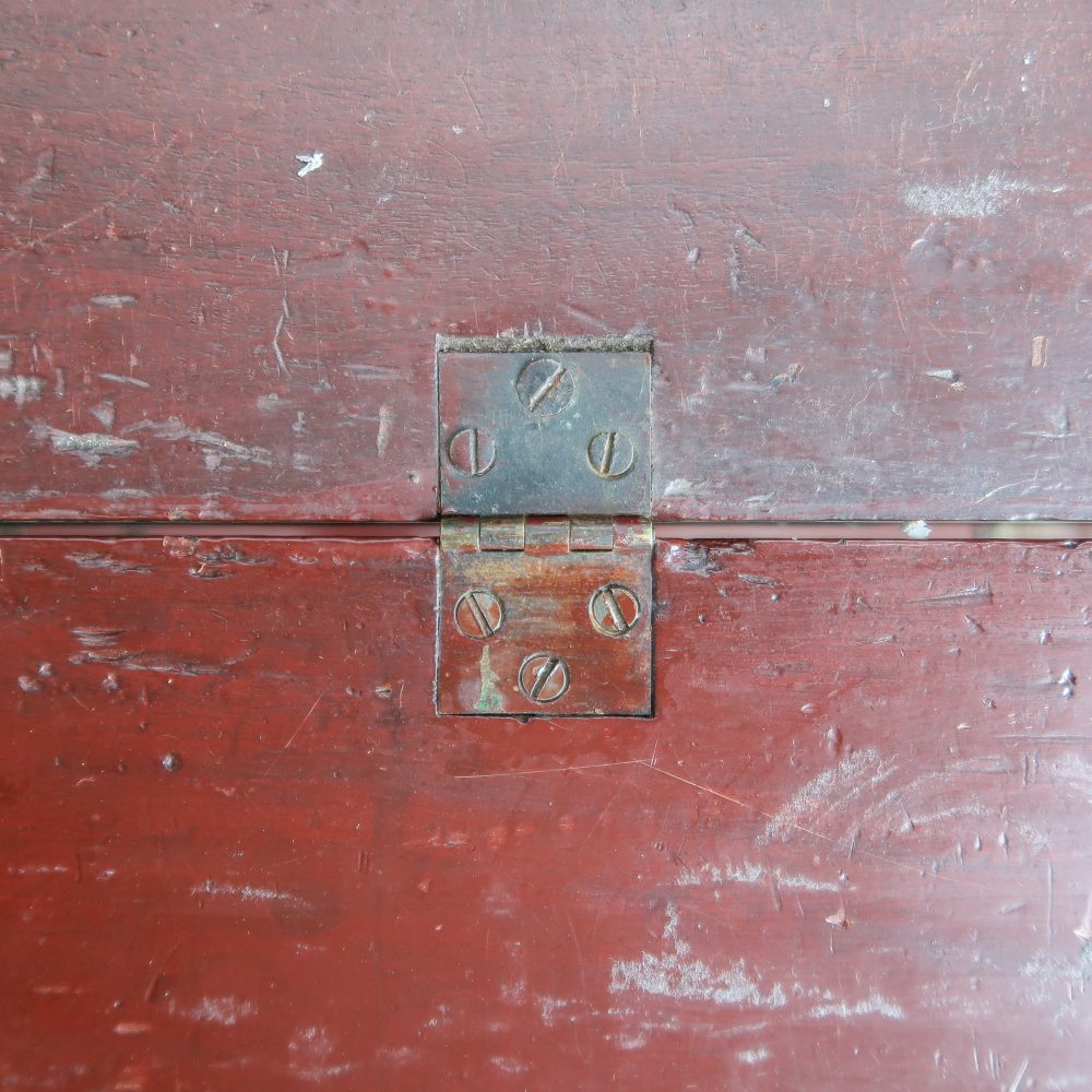 Houten secretaire met lades - Afbeelding 10