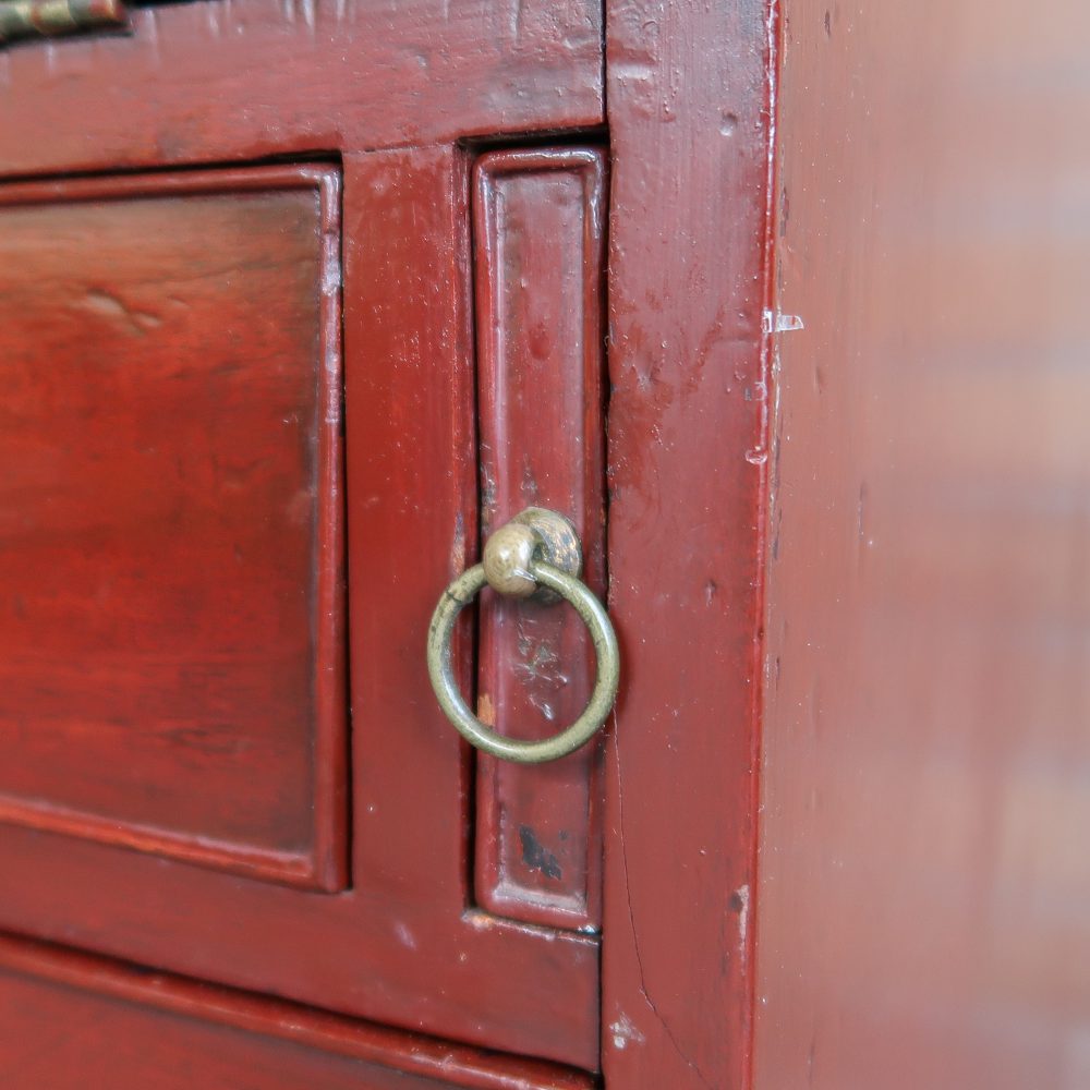Houten secretaire met lades - Afbeelding 15
