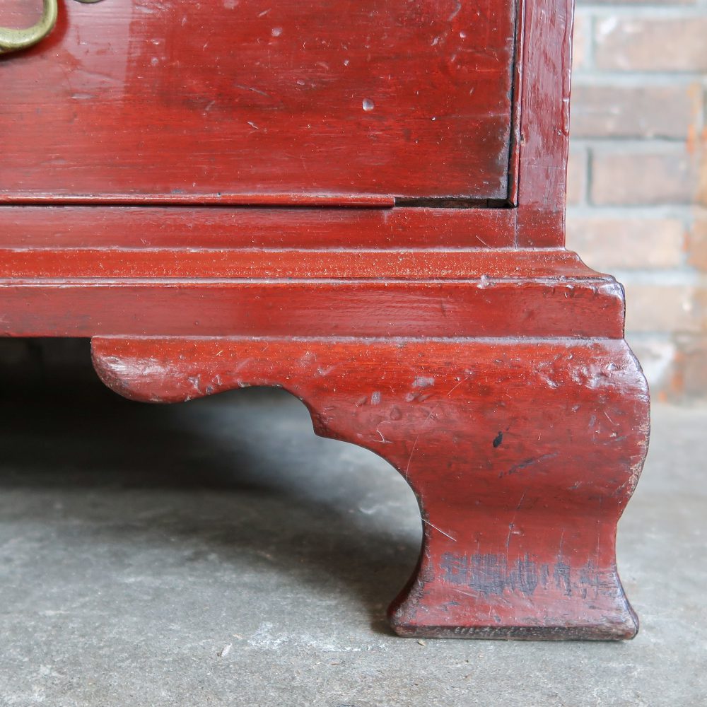 Houten secretaire met lades - Afbeelding 16