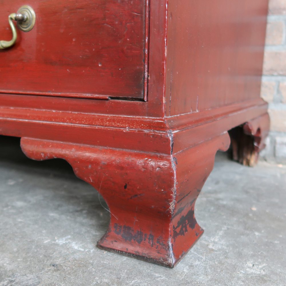 Houten secretaire met lades - Afbeelding 18